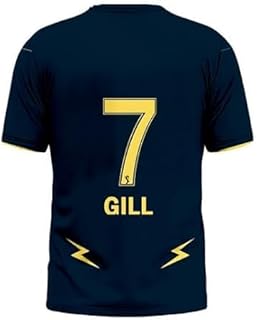 Sports India IPL Cricket Team T Shirt Jersey for (Kid's, Boy's & Mens) L777 8048