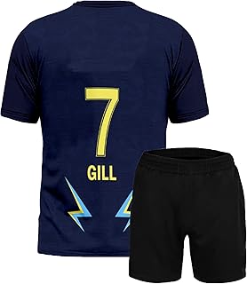 Sports India IPL Cricket Team T Shirt Jersey for (Kid's, Boy's & Mens) L708 8048