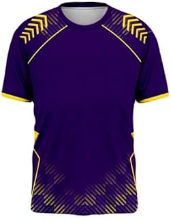 Sports India Ipl Cricket Team Loose Fit T Shirt Jersey For (Kid's, Boy's & Mens)