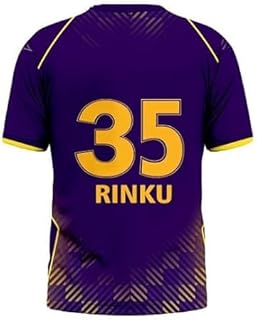 Sports India Ipl Cricket Team Loose Fit T Shirt Jersey For (Kid's, Boy's & Mens)