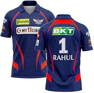 SS OFFSET LSG IPL 2025 Fan Edition Jersey | Lucknow Official Cricket Jersey for 