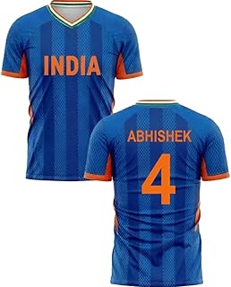 India Jersey T Shirts 2026 VG1 8049 Abhishek(28, ABH)