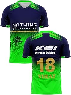 New RCBBB Green Jersey 2026 for Mens(9-10Years)
