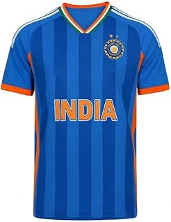 India 20-20 Jersey 2026 (Half Sleeve) (in, Numeric, 46, India, with Your Name & 