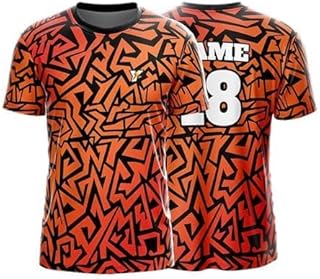 YOURJERSEY Women Dry-Fit Polyester Regular Fit IPL Hyderabad Cricket Jersey 2024