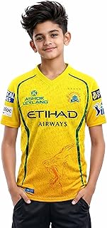 CSK New Jersey 2026 Dhoni for Men&Boys