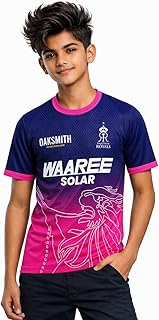 RockinRetailz New Rajasthaann Cricket Jersey 2026 for Kids