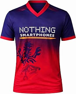 Sports Cricket New VIRAT 18 RCBB Cricket Jersey 2026 (Kids,Men&Boys)