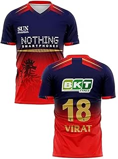 rccbb Virat 18 Jersey New 2026 for Boys,Kids,Men