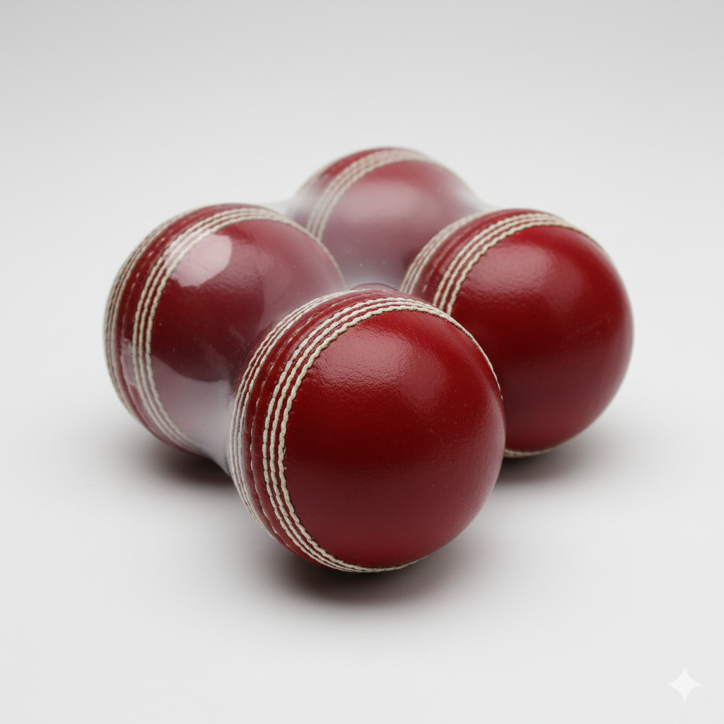 Leather Cricket Ball (Pack of 3)